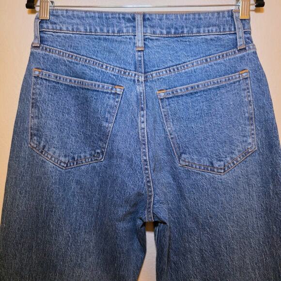 A&F '90s Relaxed Curve Love Rhinestone Stud Jeans 28 High Rise Y2K - Picture 5 of 8